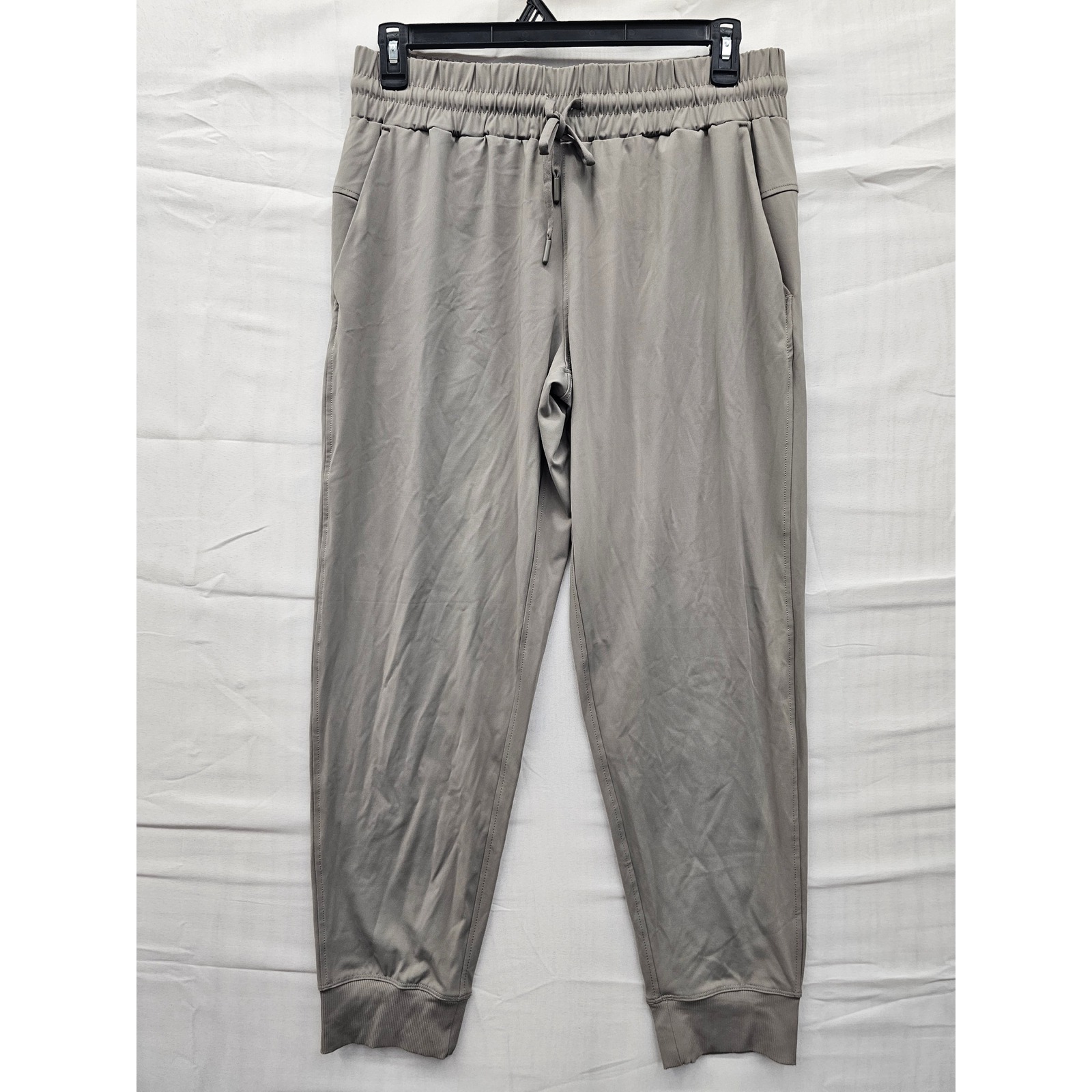 Member's Mark Travel Jogger Grey Bisque Mens Large Lbss3237-10 Stretch Pants